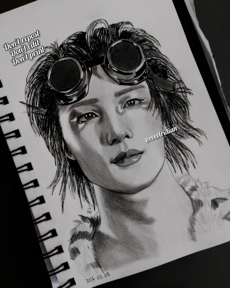 Steampunk Shota 🤍
Graphite with fine tip markers

#P1Harmony #피원하모니 #SOUL #소울 #piwon