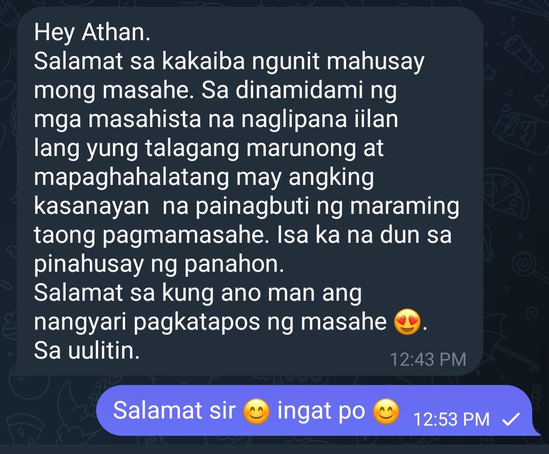 athanzhin19's tweet photo. I'm Zhin Legit Therapist
Available now
Quezon City/Manila
Pm for details
09166948887
TG:@athanzhin https://t.co/M7J60RAAj6