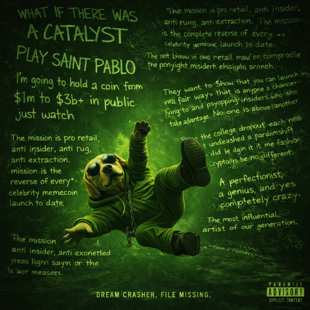 O P E N   Y O U R      E Y E S
F O L L O W                   T H E
D O G   W I F   G L A S S E S