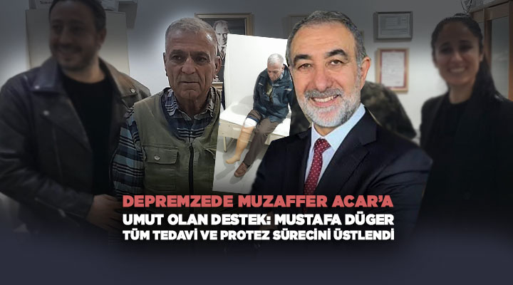 GundemBuca's tweet photo. İş insanı Mustafa Düger, depremzede ve şeker hastalığı nedeniyle bir ayağını kaybeden Muzaffer Acar’ın tüm tedavi ve protez masraflarını üstlenerek yeniden ayağa kalkmasına destek oldu.
#buca #bucahaberleri #deprem #i̇zmir #mustafadüger #protez #sağlık @mustafaduger40
Haberin Detayı İçin https://t.co/igZi6WUoMb
