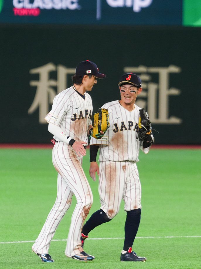 ユニフォーム汚して駆け回る2人がほんとに誇らしかった #牧原大成