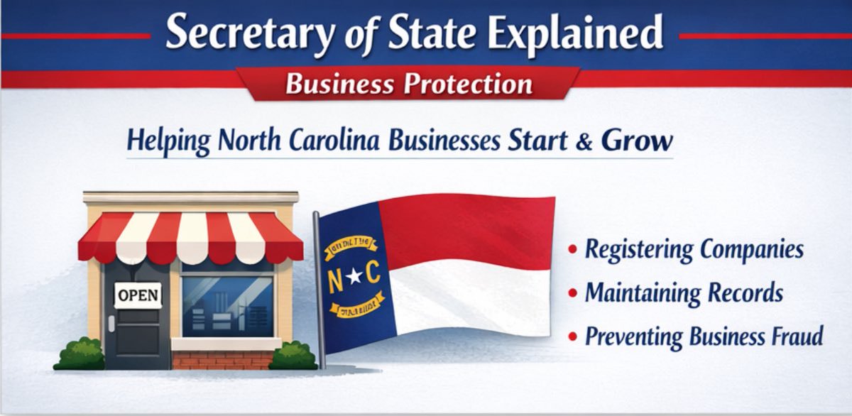 Bob Winstead for NC Secretary of State tweet media