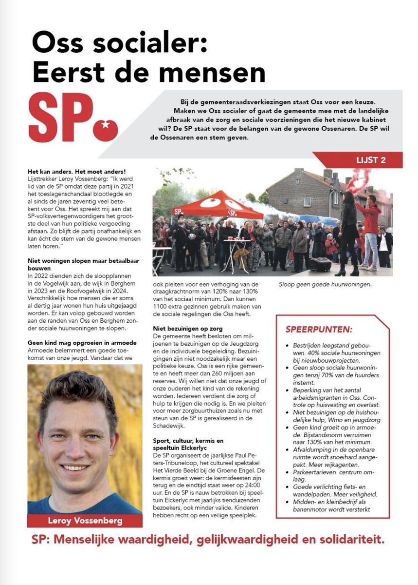 SP afdeling Oss tweet media