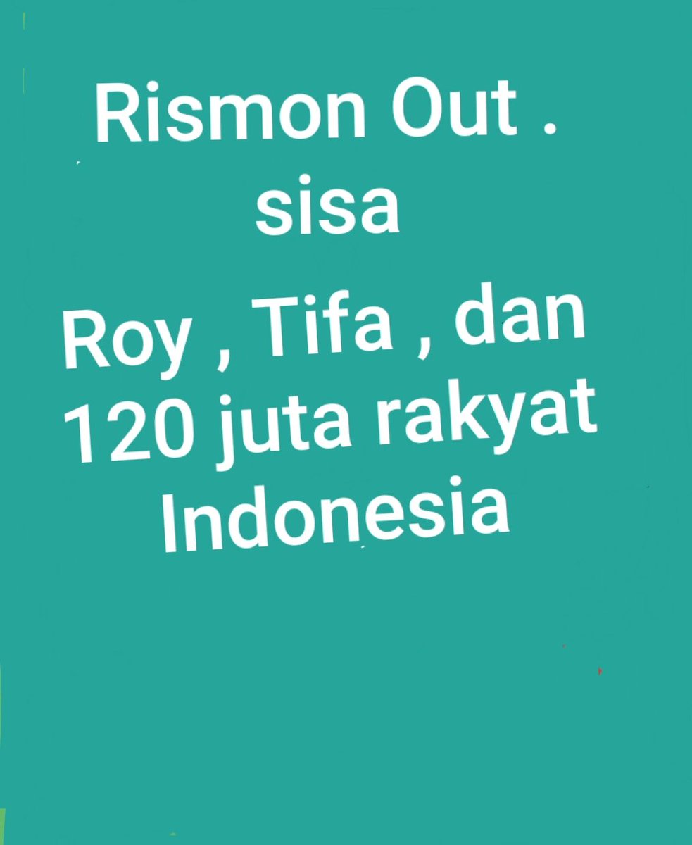 Dwi Pratama tweet media