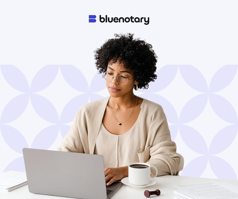 BlueNotary tweet media