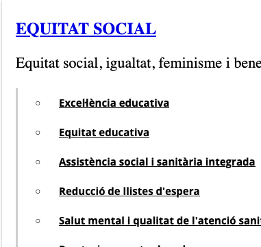 El PSC aquest que es venia com el "gran gestor" del país no sap ni gestionar una web: govern.cat/gov
Són un perill. Cal fer-los fora per inútils.