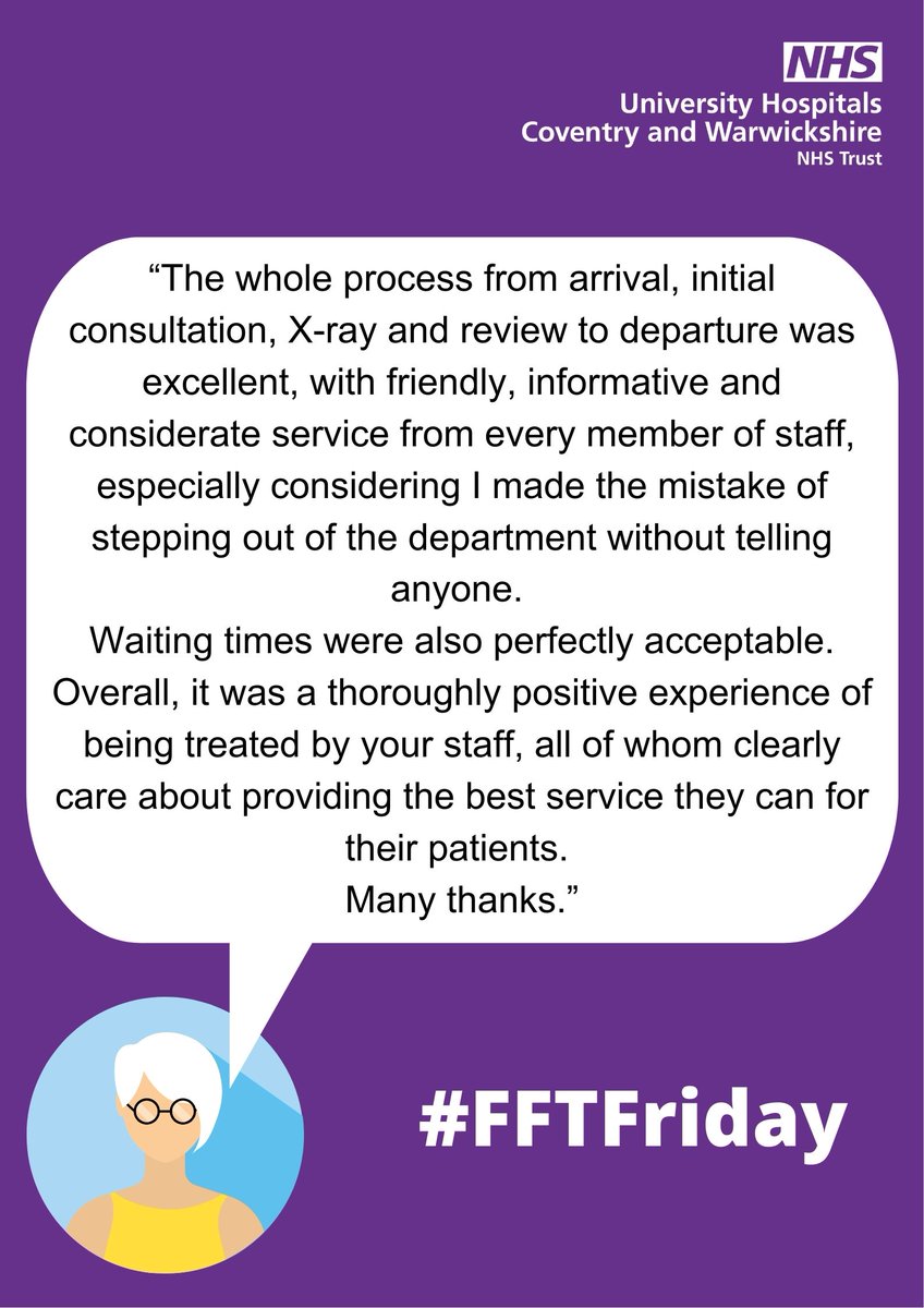 @UHCW_PatientExperience tweet media