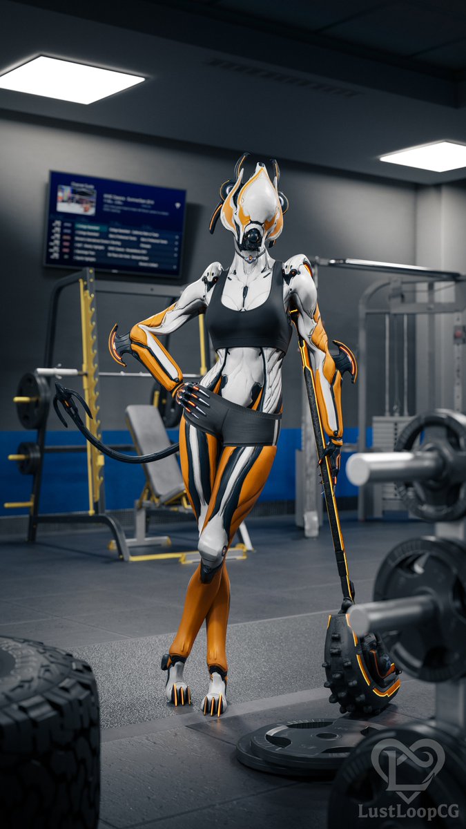 LustLoopCG's tweet photo. Valkyr in the gym
Scene by @MokujinH 

#warframe #warframefanart https://t.co/vFNO8moZhE