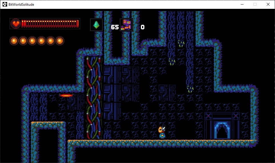 Desolated cave house. #indiegame #indiedev