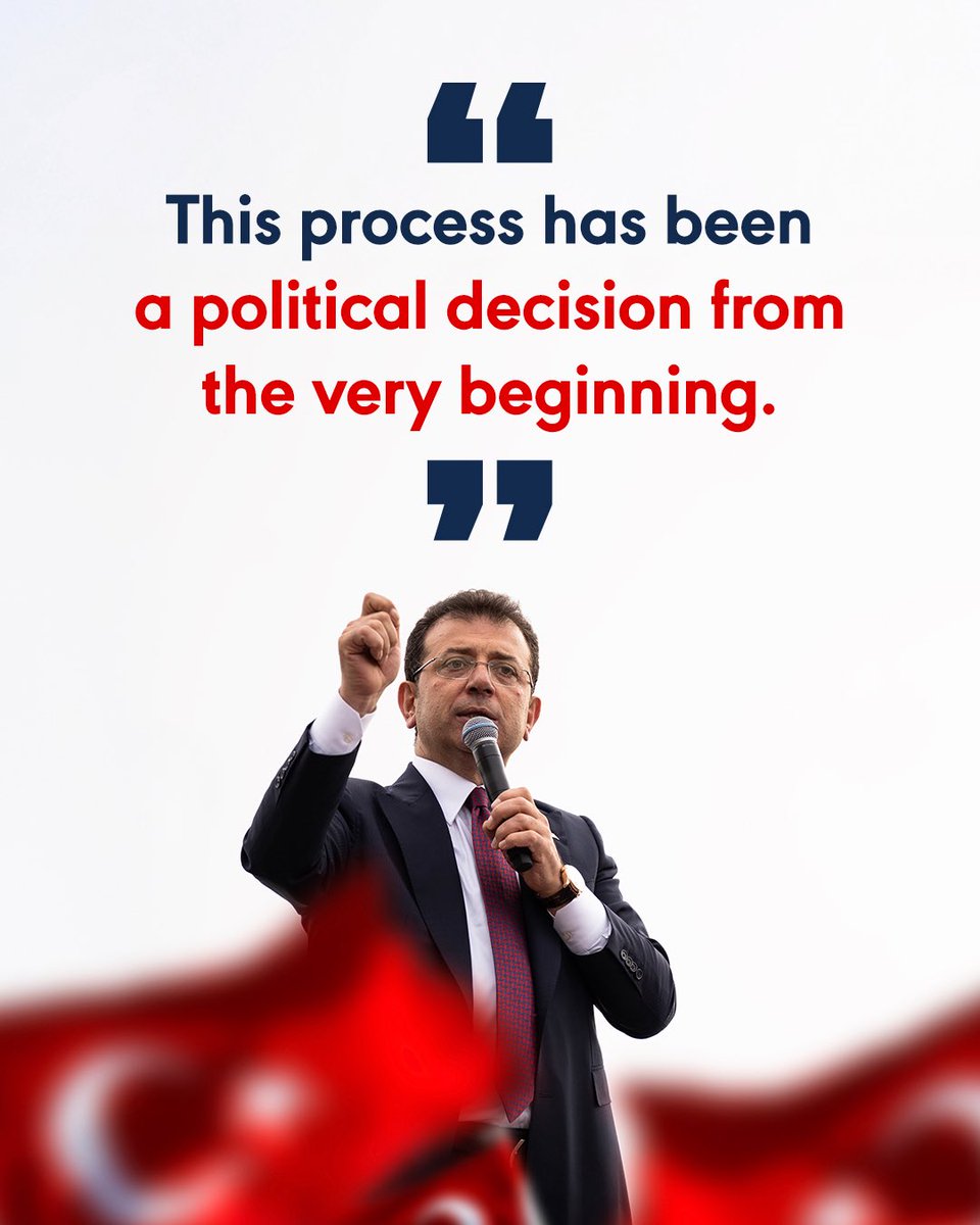 Ekrem İmamoğlu (International) tweet media