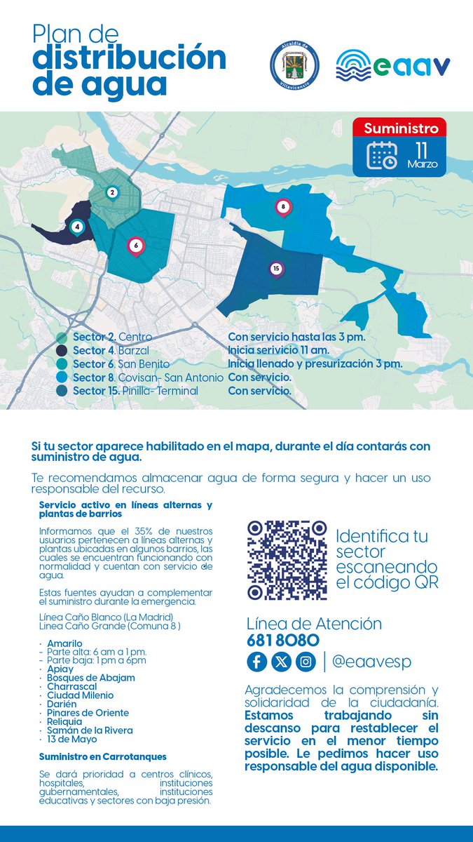 Acueducto de Villavicencio tweet media