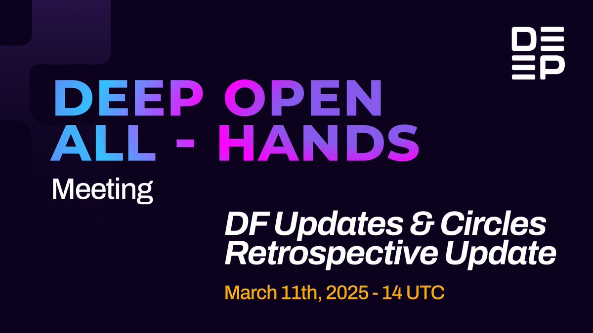 DEEP Projects tweet media