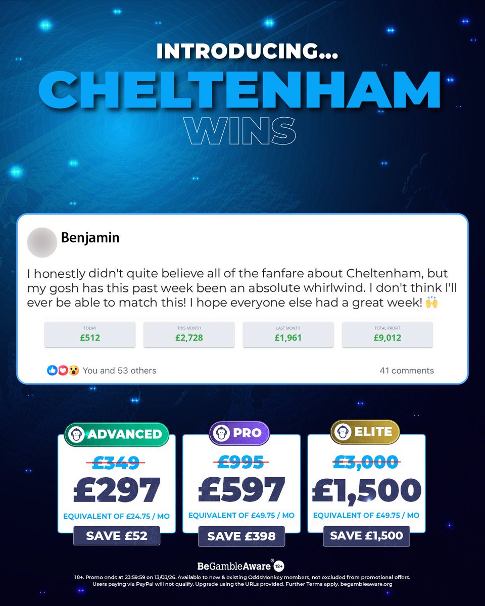 OddsMonkey tweet media