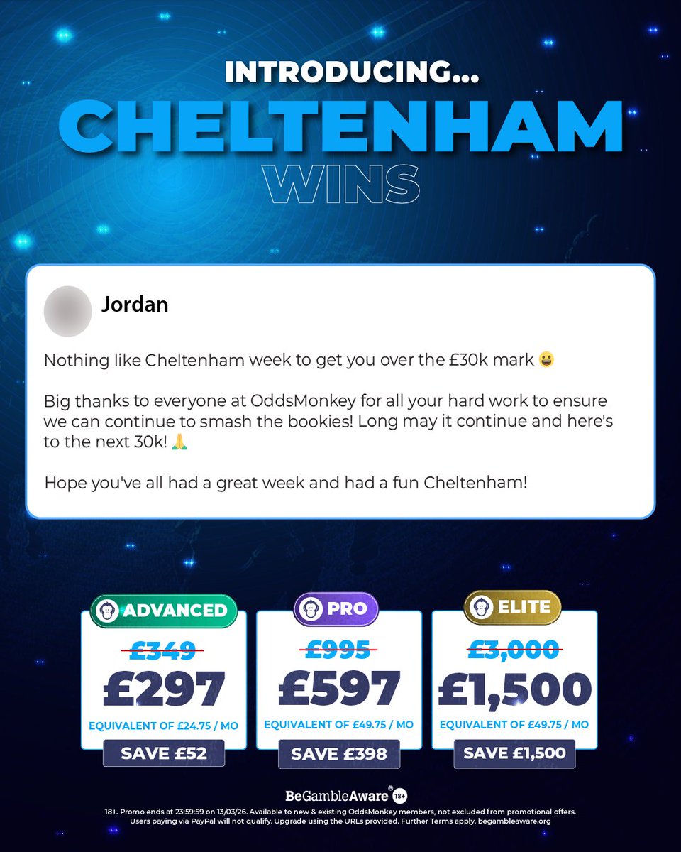 OddsMonkey tweet media