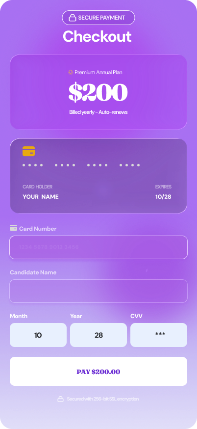 Ahmadontrack's tweet photo. 🎨 Design Challenge 002 ✅  Built a modern credit card checkout form

 Always learning, always building 💳✨ 

#DailyUi #UIDesign #WebDesign #DesignChallenge https://t.co/IxGOhaDTZ5