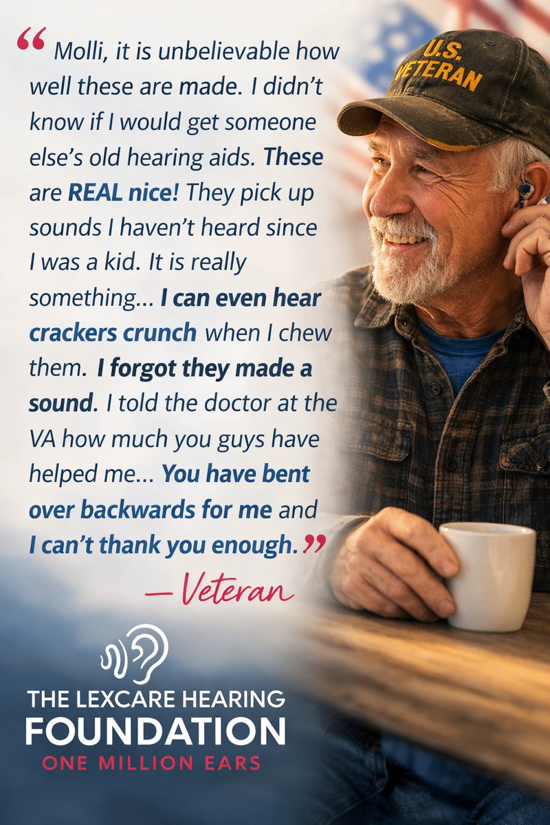 LexCare Hearing Foundation tweet media