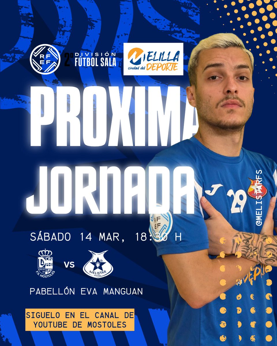 MELISTAR FS - Melilla Ciudad del Deporte tweet media