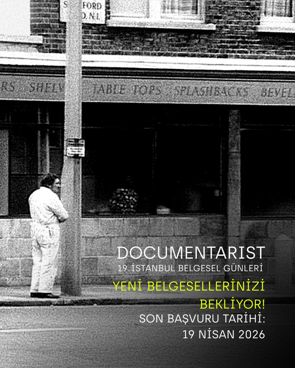 DOCUMENTARIST Istanbul Doc Days tweet media
