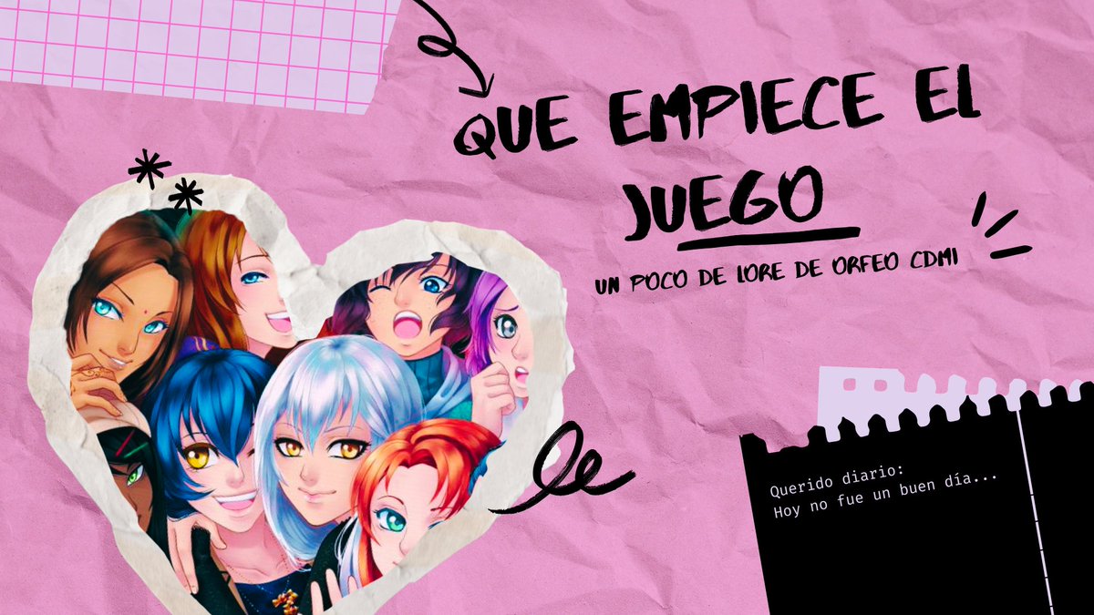 LilMultimuse's tweet photo. °･ﾟ  🎀  𝒬𝓊𝑒 𝑒𝓂𝓅𝒾𝑒𝒸𝑒 𝑒𝓁 𝒿𝓊𝑒𝑔o🌸  🎀  ﾟ･°

Un poco del lore de Orfeo en CDMI https://t.co/wSEJlP55db