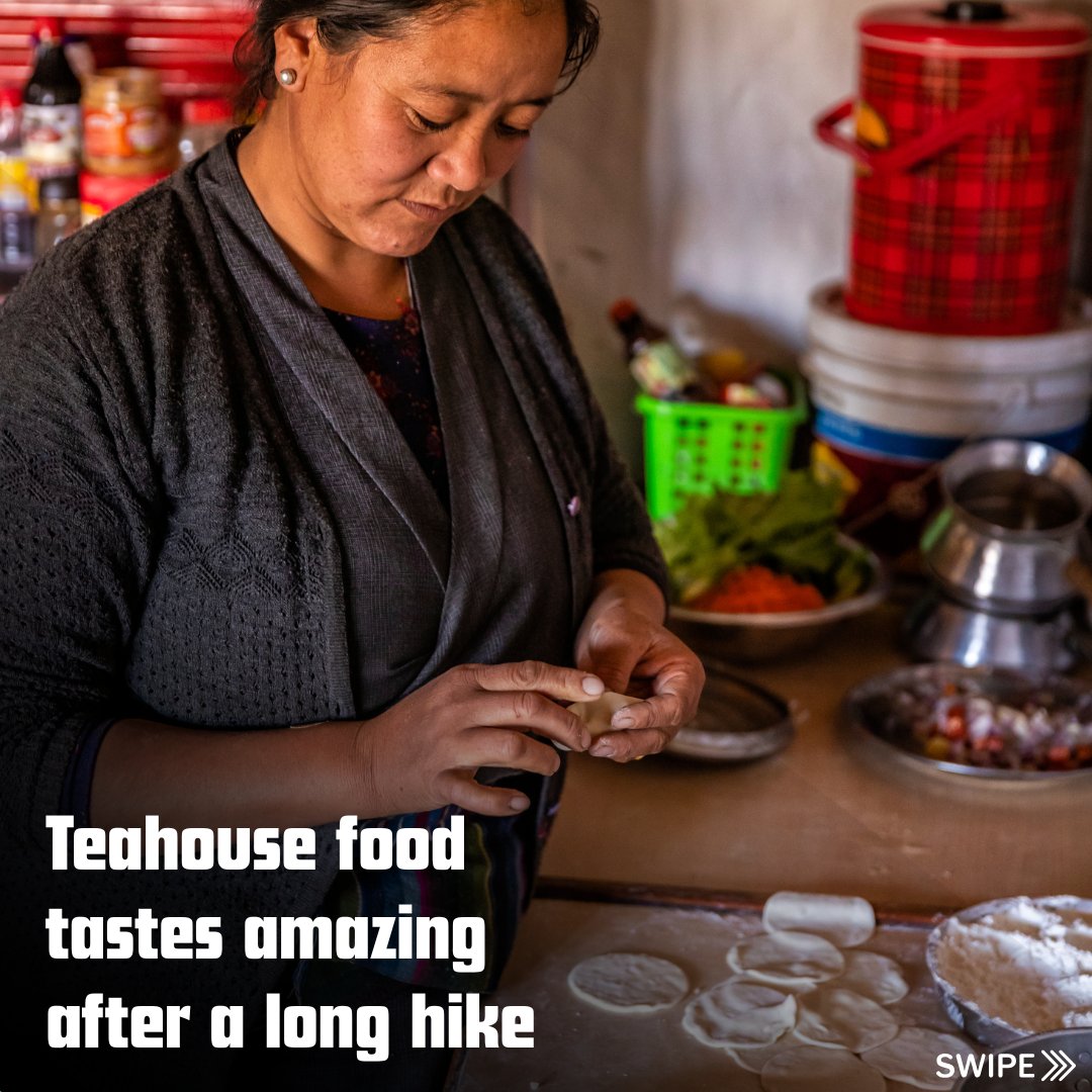 DelightsTrek's tweet photo. “Trekking in Nepal is more than just reaching a destination, it is about the little moments along the trail that most people never talk about. From early mornings in mountain villages to simple meals that taste incredible after a long hike." https://t.co/snUTZ6TQgQ