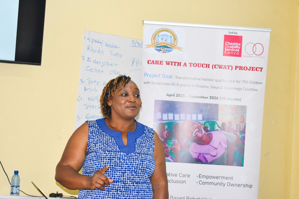 Cheshire Disability Services Kenya tweet media