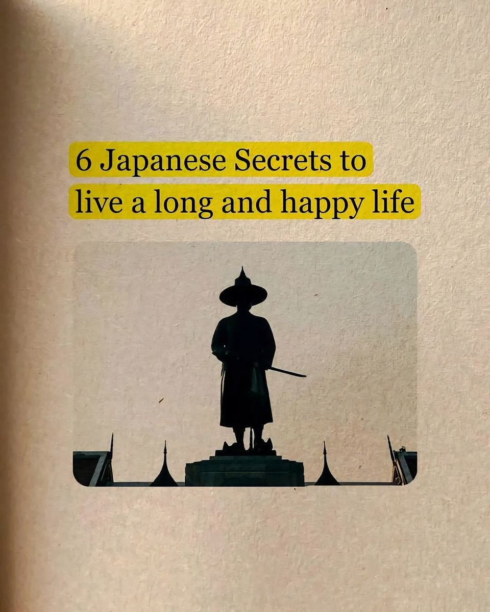 SucceededMind's tweet photo. 6 Japanese Secrets to Live a Long and Happy Life: https://t.co/8ClHwcHy4p