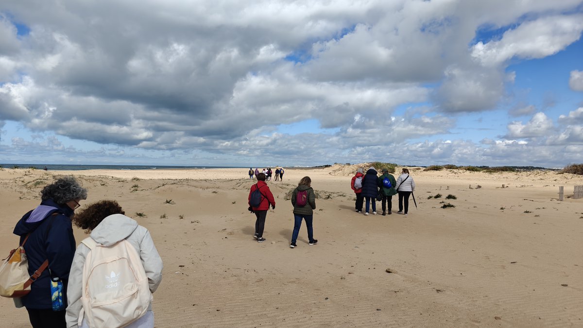 IAPHpatrimonio's tweet image. Ruta interpretativa en la playa de #Camposoto con el Centro de Educación para Adultos de San Fernando dentro #VESTIGIUM, proyecto proyecto I+D+i del @IAPHpatrimonio @CulturaAND financiado con una ayuda del @P_Recuperacion