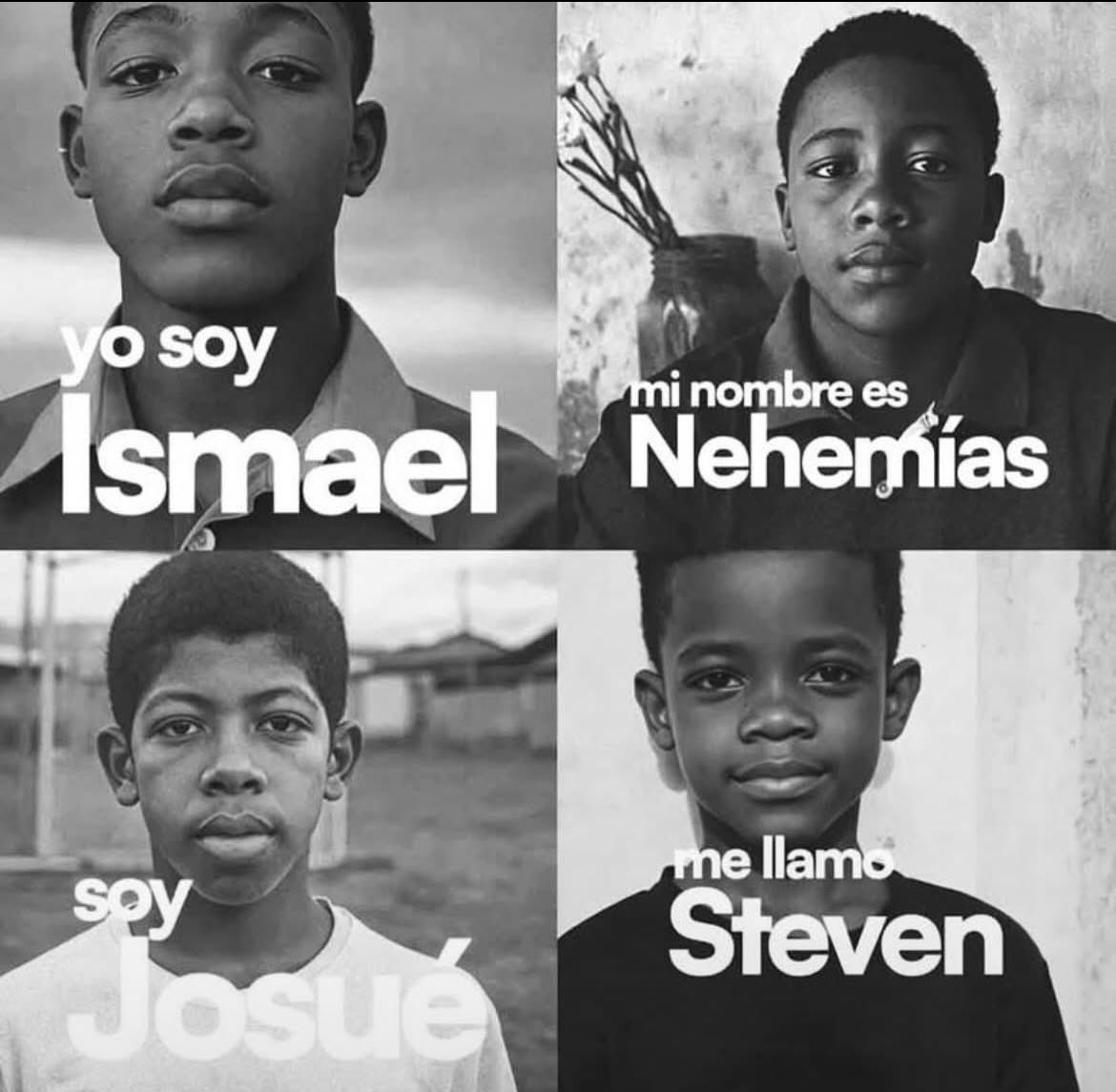 No olvidemos, ni dejemos olvidar, sus nombres.