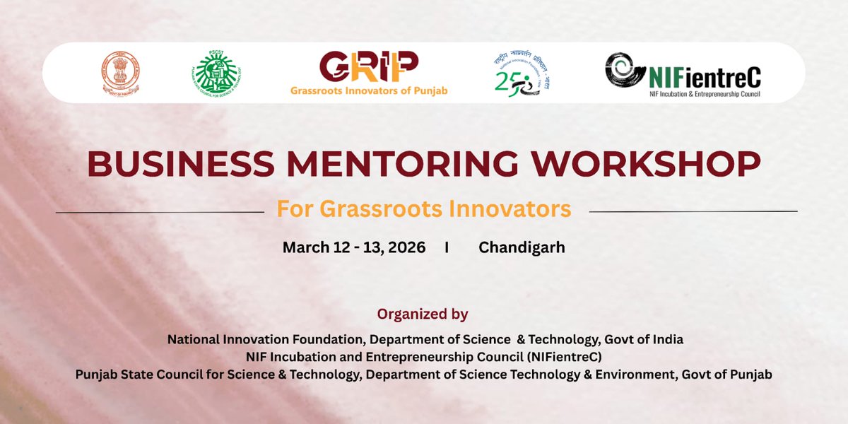 Punjab State Council for Science and Technology tweet media