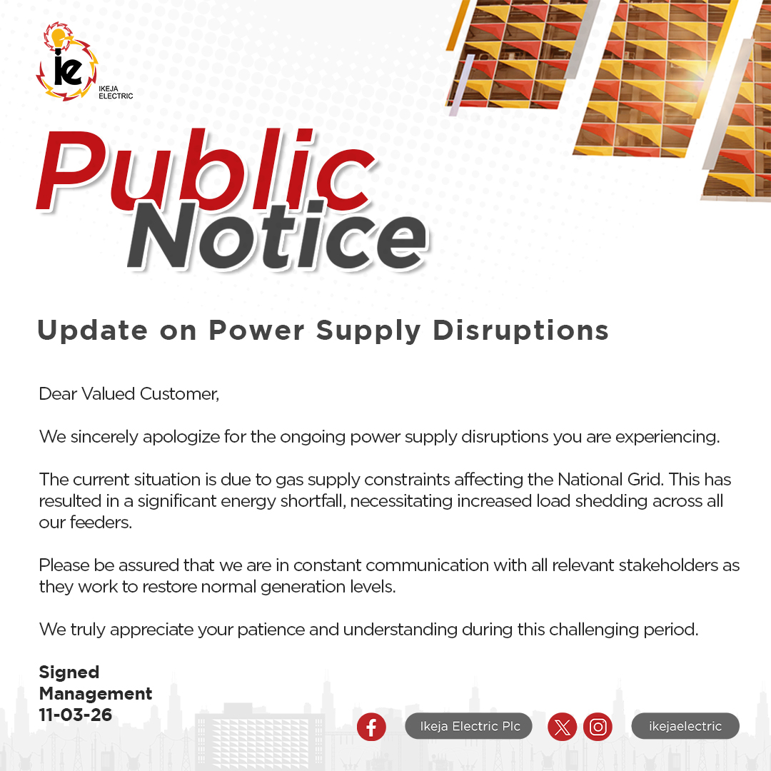 Ikeja Electric tweet media