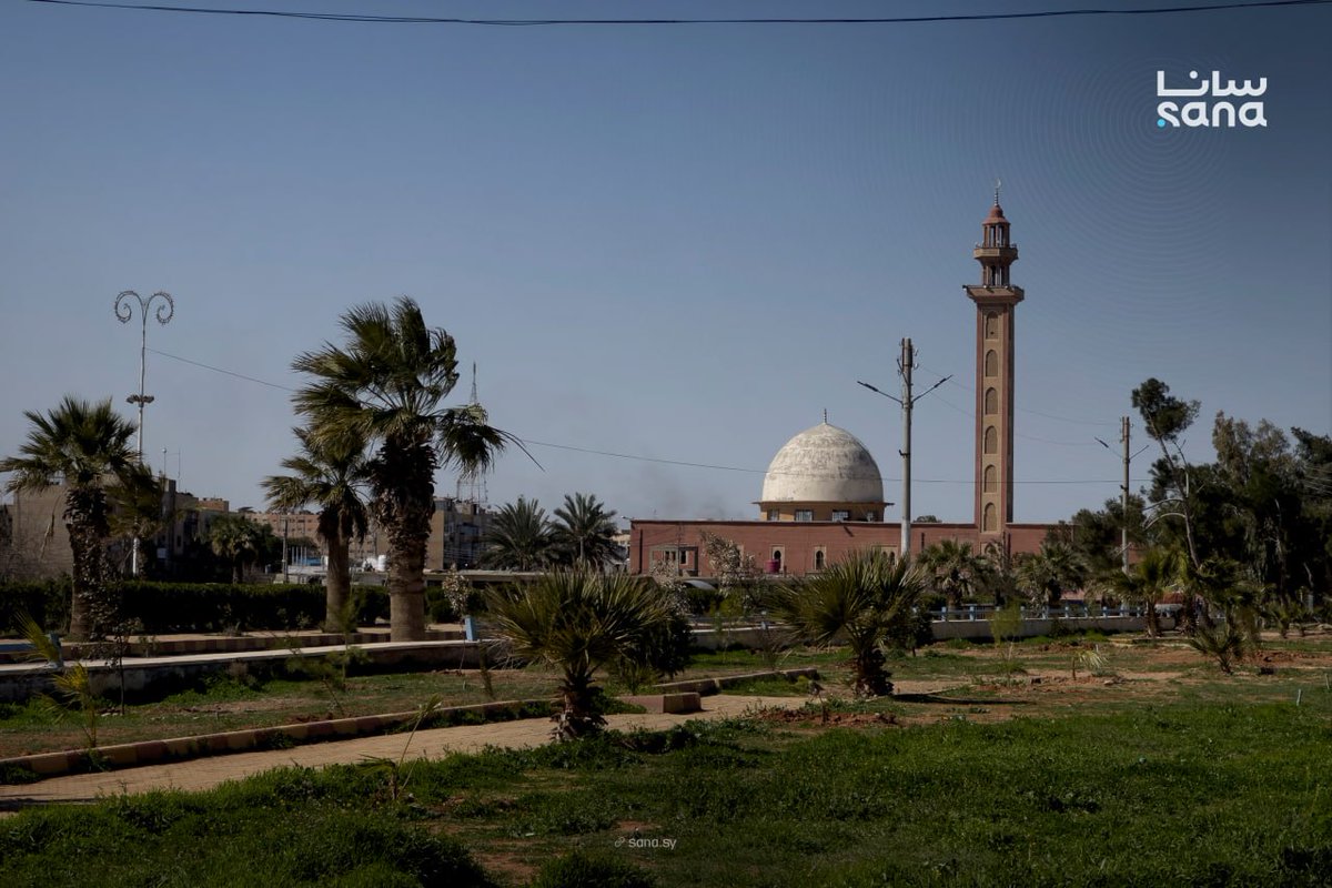 SANAEnOfficial's tweet photo. Scenes from Tabqa city in western Raqqa province on the Euphrates River
#Syria
#Raqqa
#Tabqa https://t.co/rxP4F228k7