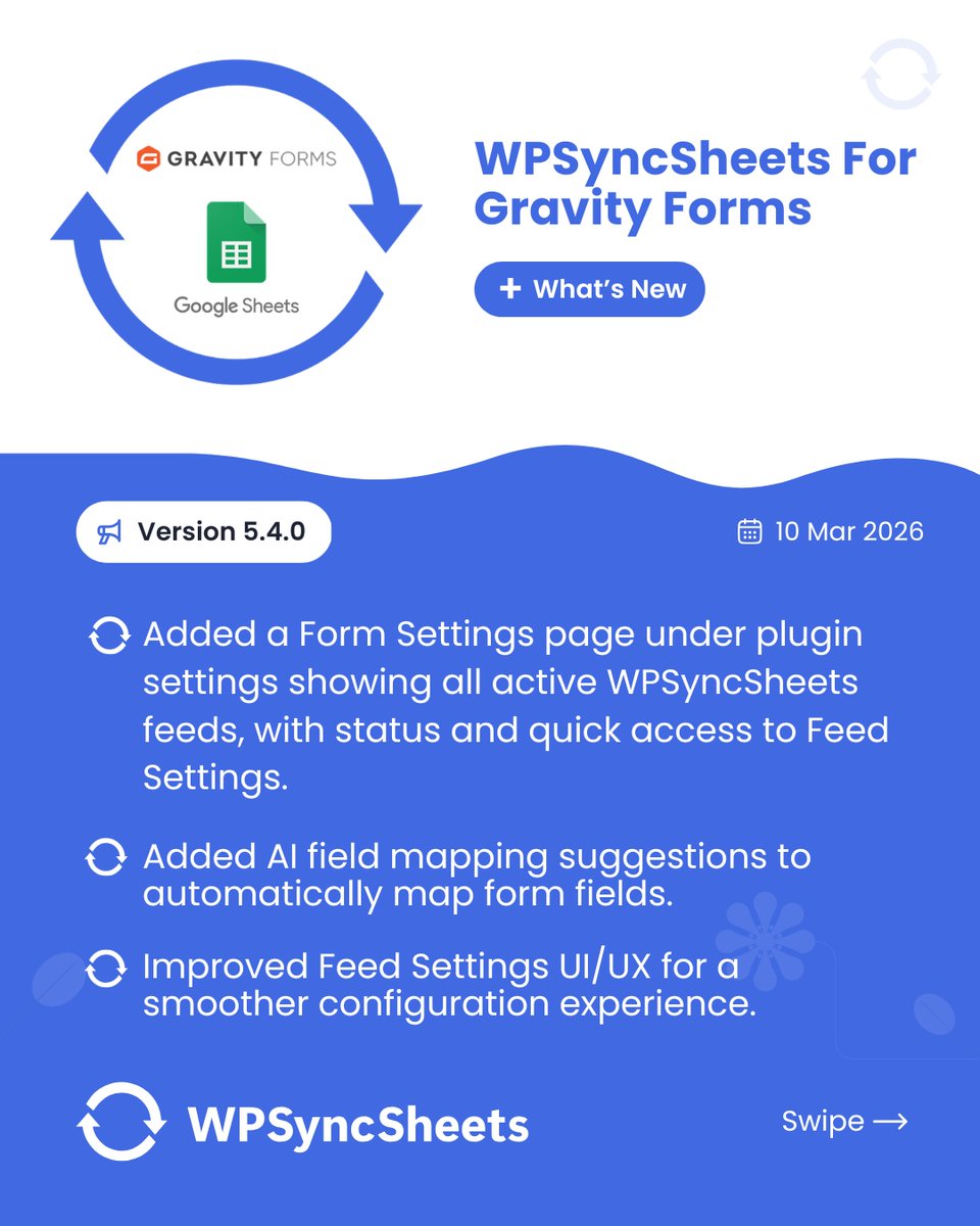 WPSyncSheets - Import Export for WordPress & Woo tweet media