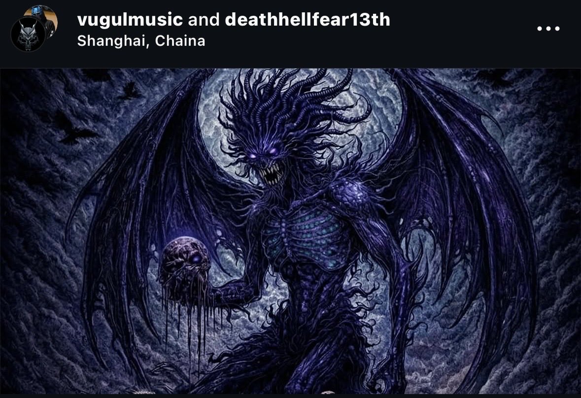 vugulmusic's tweet photo. 📰 OFFICIAL PRESS RELEASE: VUGUL 🏴
[FOR IMMEDIATE RELEASE]📌

VUGUL UNLEASHES SONIC TERROR: DEATHHELLFEAR 13TH DEBUTS WITH CRUSHING NEW SINGLE “MY ASCENT TIME”☠️🩸⏳ https://t.co/bM5vwgRygM