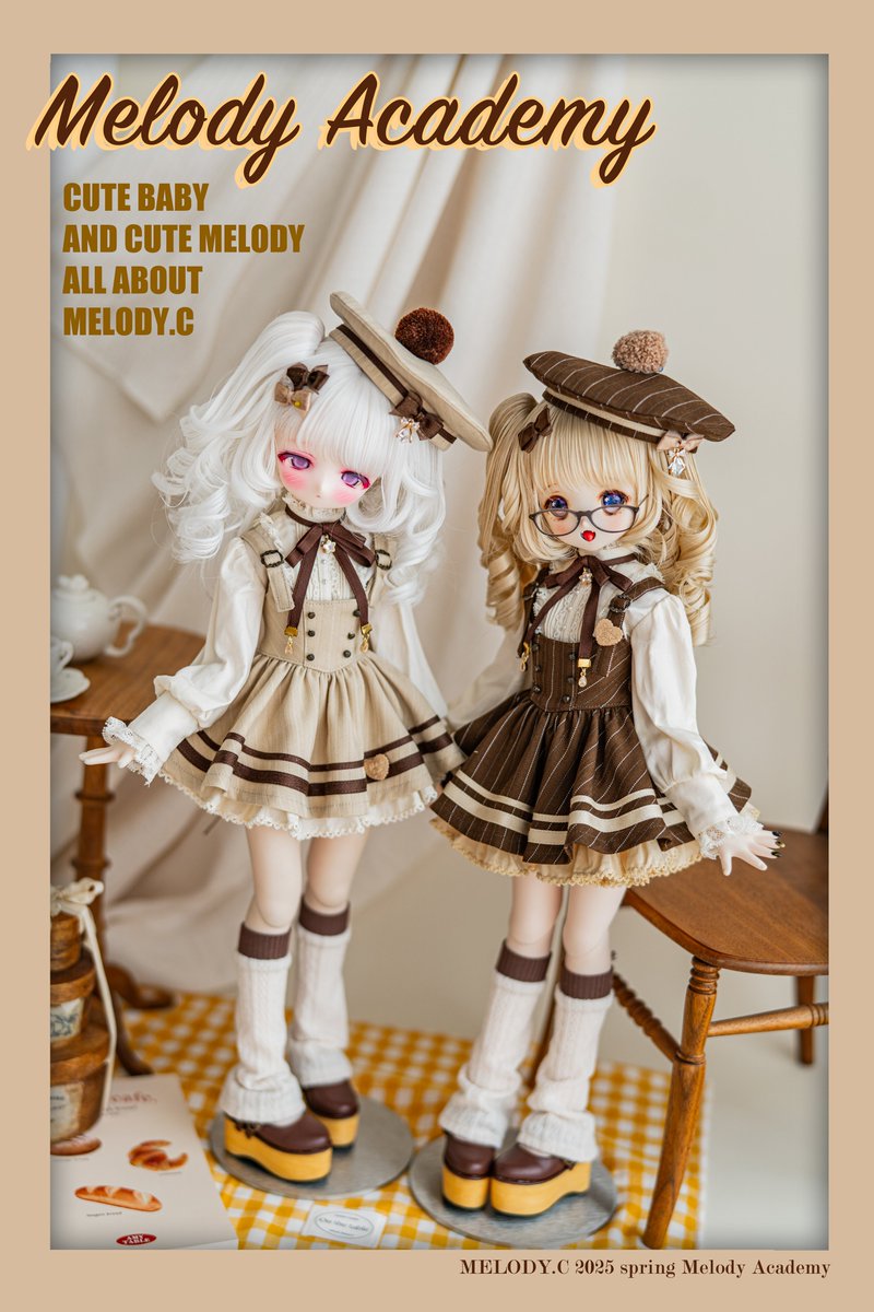 🤎Melody Academy🎓 for アイドール76&通販 the学園風の2色、そして二