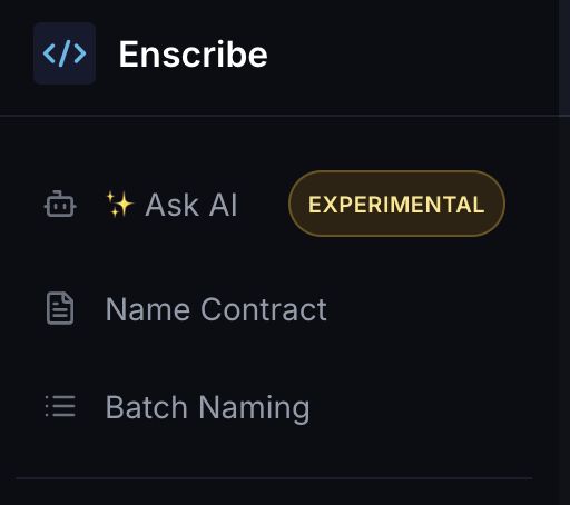 Enscribe tweet media