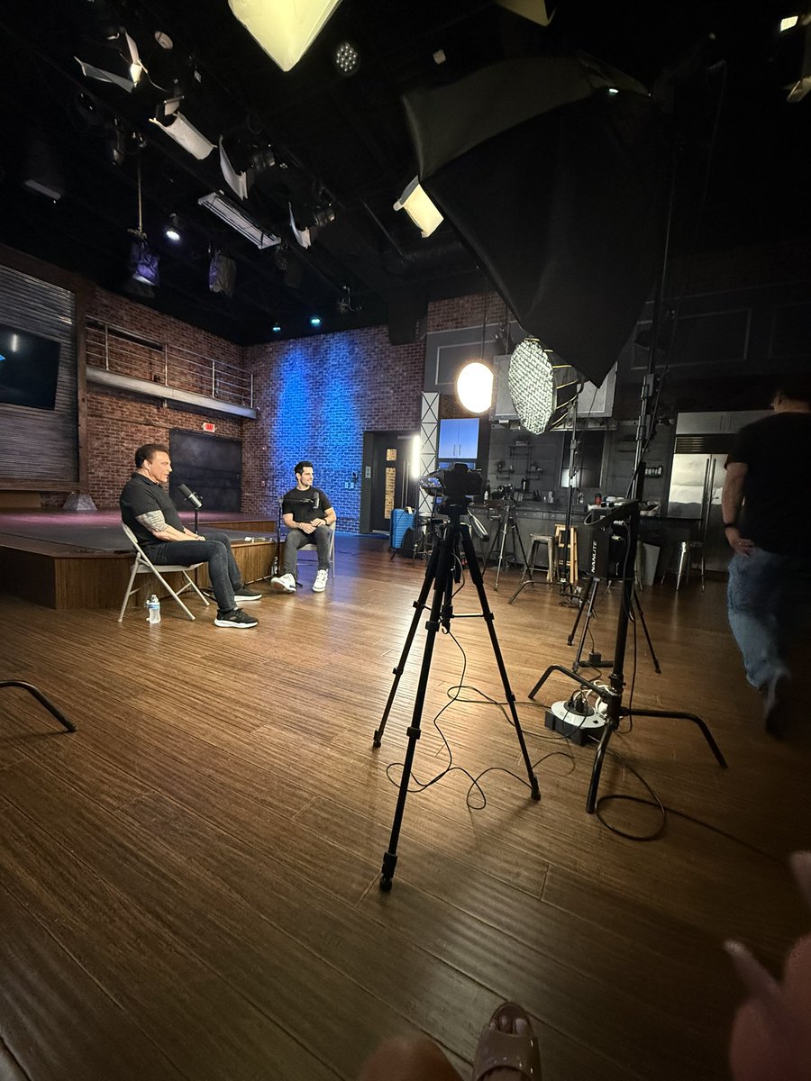 I just finished an incredible interview with Chris Van Vliet. We’ve been trying to connect for quite some time, and it was great to finally make it happen at the Diamond Dallas Page Performance Center in Smyrna, GA.

Our conversation will premiere on his YouTube channel on March