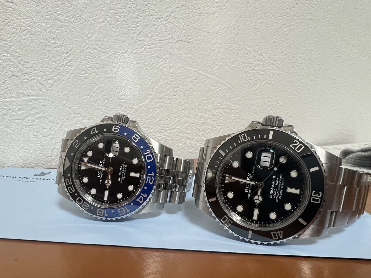 kagachanplus's tweet image. ボンバーマンの日！！　コネ無しランナー制限明けもがんばるぞお　　＃ロレックス　＃GMT #サブ　＃ロレックスマラソン