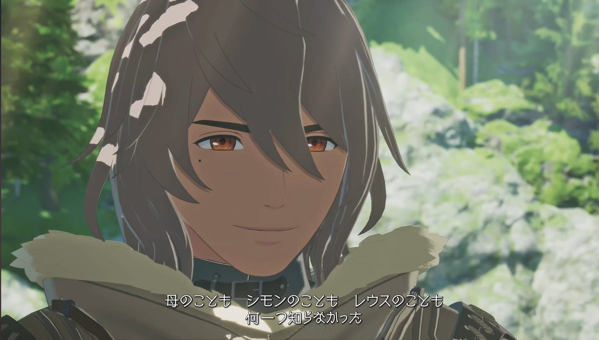 半年前に公開された公式のキャラ紹介では

シモン→主人公は“最大の理解者”という関係として記述されゲーム内でも実際そう描かれてたけど

主人公→シモンは“何一つ知らなかった”って悔いてるシーンがあるの結構グロい対比表現だと思ってる