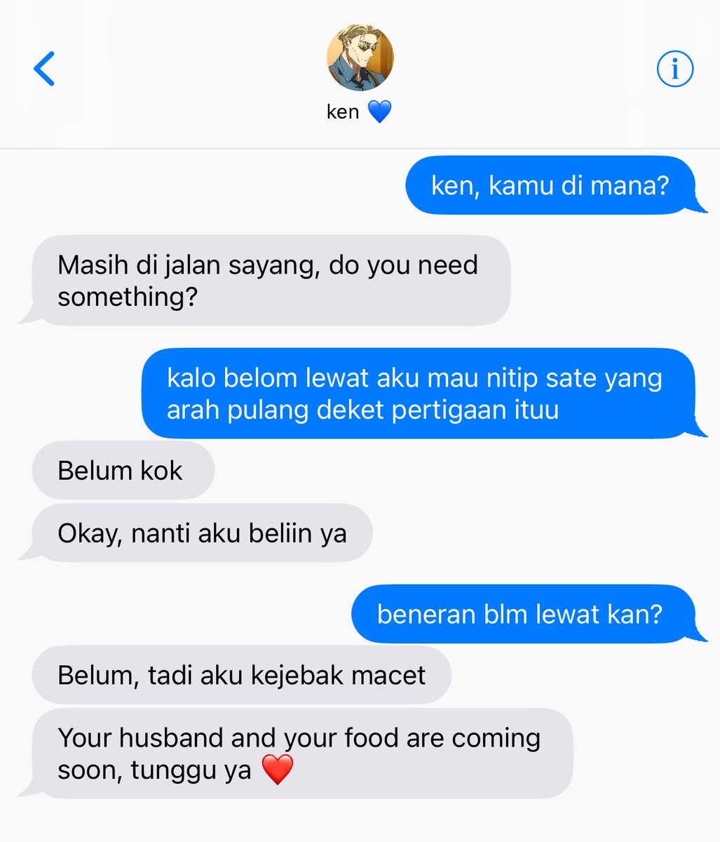 catastyph's tweet photo. nanami the type of man walaupun udh semenit lagi sampe rumah kalo istrinya nitip sesuatu that made him harus detour bakal puter balik no hesitation 🙁 https://t.co/zERYr7H63a