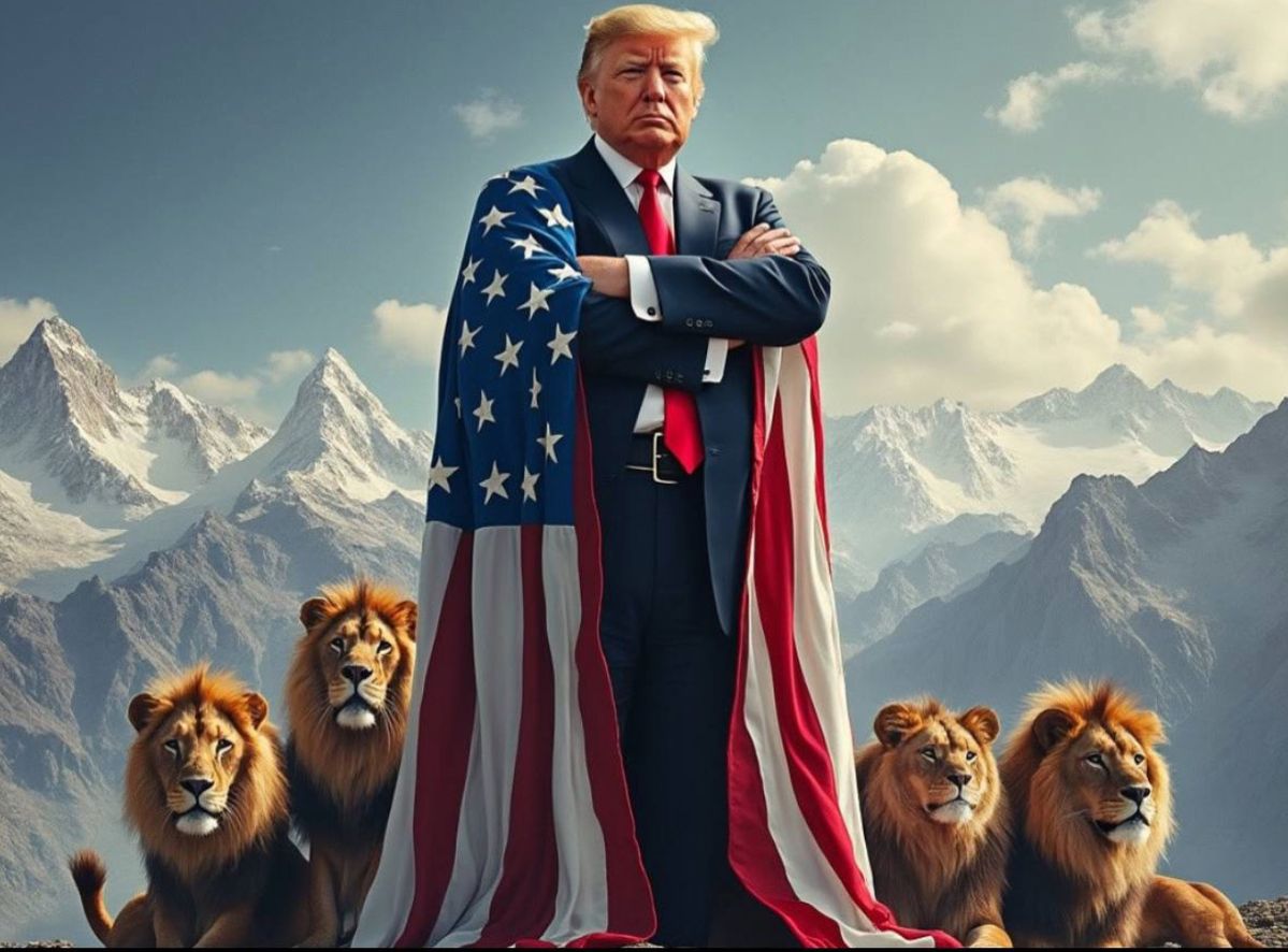 GodsAmericans's tweet photo. ~ Fighting like a Lion for America, Americans and the rest of the world ~ Fight ~ Fight ~ Fight
~God~Family~Patriot~AmericaFirst~mgf~ #God #jesus #MAGA #GodBlessPresidentTrump #POTUS #GodBlessAmerica #FAFO #fightfightfight #BestPresidentEver #savingtheworld https://t.co/RCdpEGmkv8