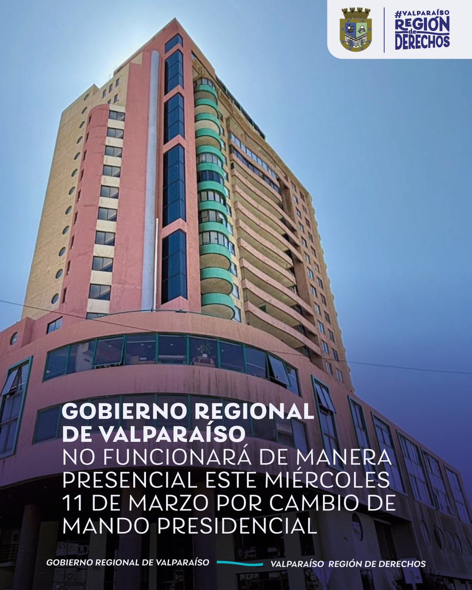 Gobierno Regional de Valparaíso tweet media