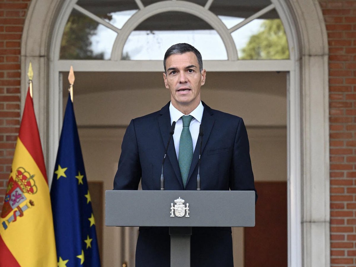 BREAKING : Spain 🇪🇸 has removed its ambassador to Israel in protest of its genocide in Gaza and attack on Iran.

Spain has shown what morals and values look like, this is SPINE 🔥🙌