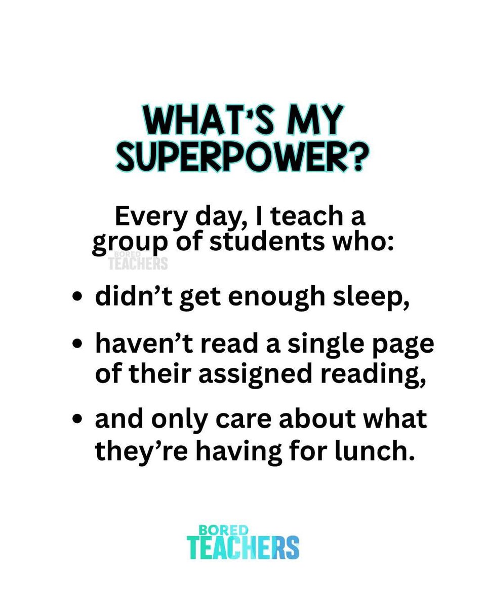 Bored Teachers tweet media