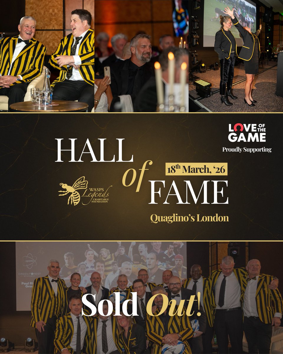 Wasps Legends Charitable Foundation tweet media