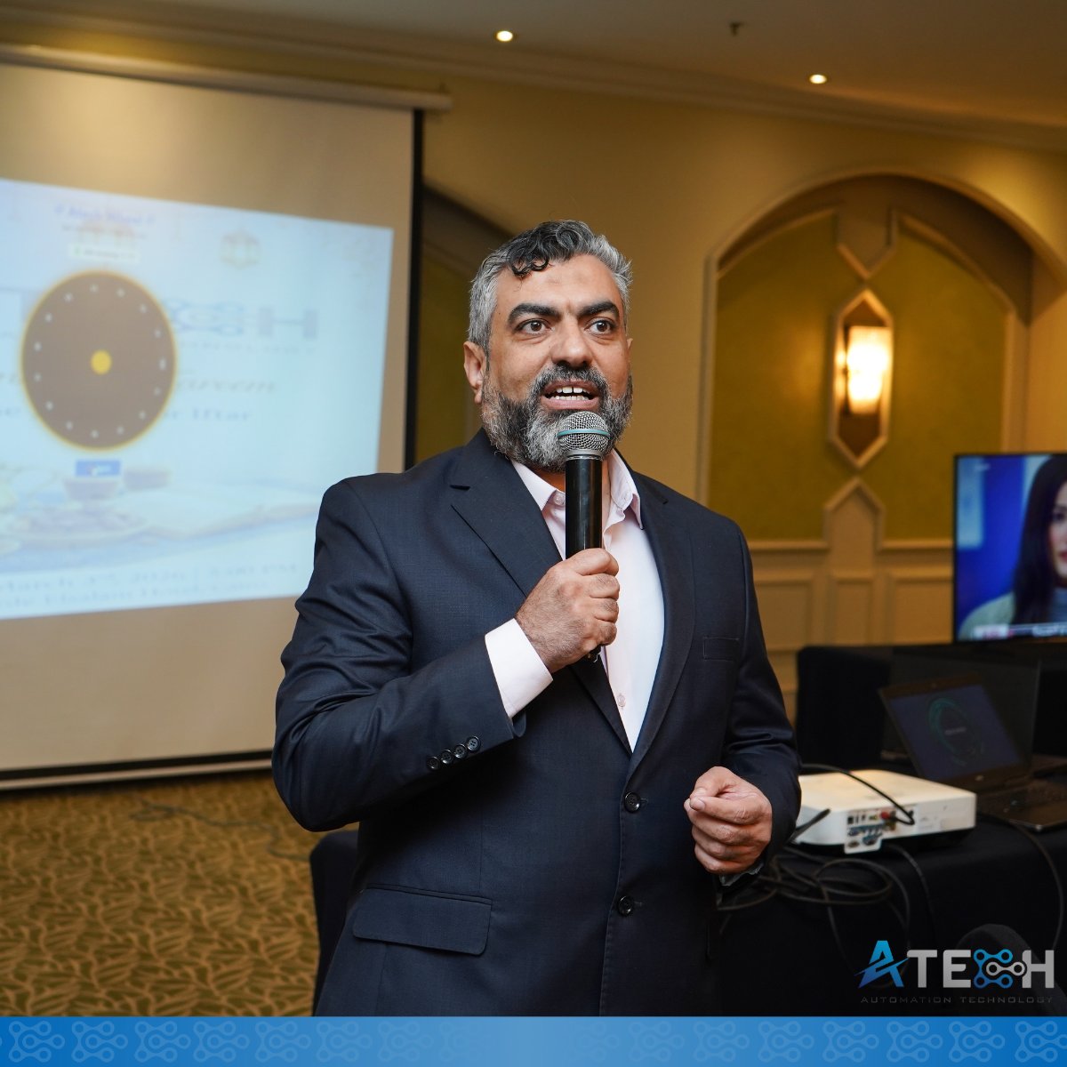 atech_saudi's tweet photo. تشرفنا في أتيك السعودية باستضافة شركائنا وعملائنا وضيوفنا الكرام في حفل الإفطار الرمضاني السنوي، الذي جمع نخبة من الشركاء والعملاء والموردين والمهندسين والاستشاريين في أجواء مليئة بالتواصل والتقدير المتبادل.

#ATECH_Saudi_Arabia 
#Ramadan_gathering #SaudiArabia #Riyadh 
#BMS https://t.co/Kilm73tFgK