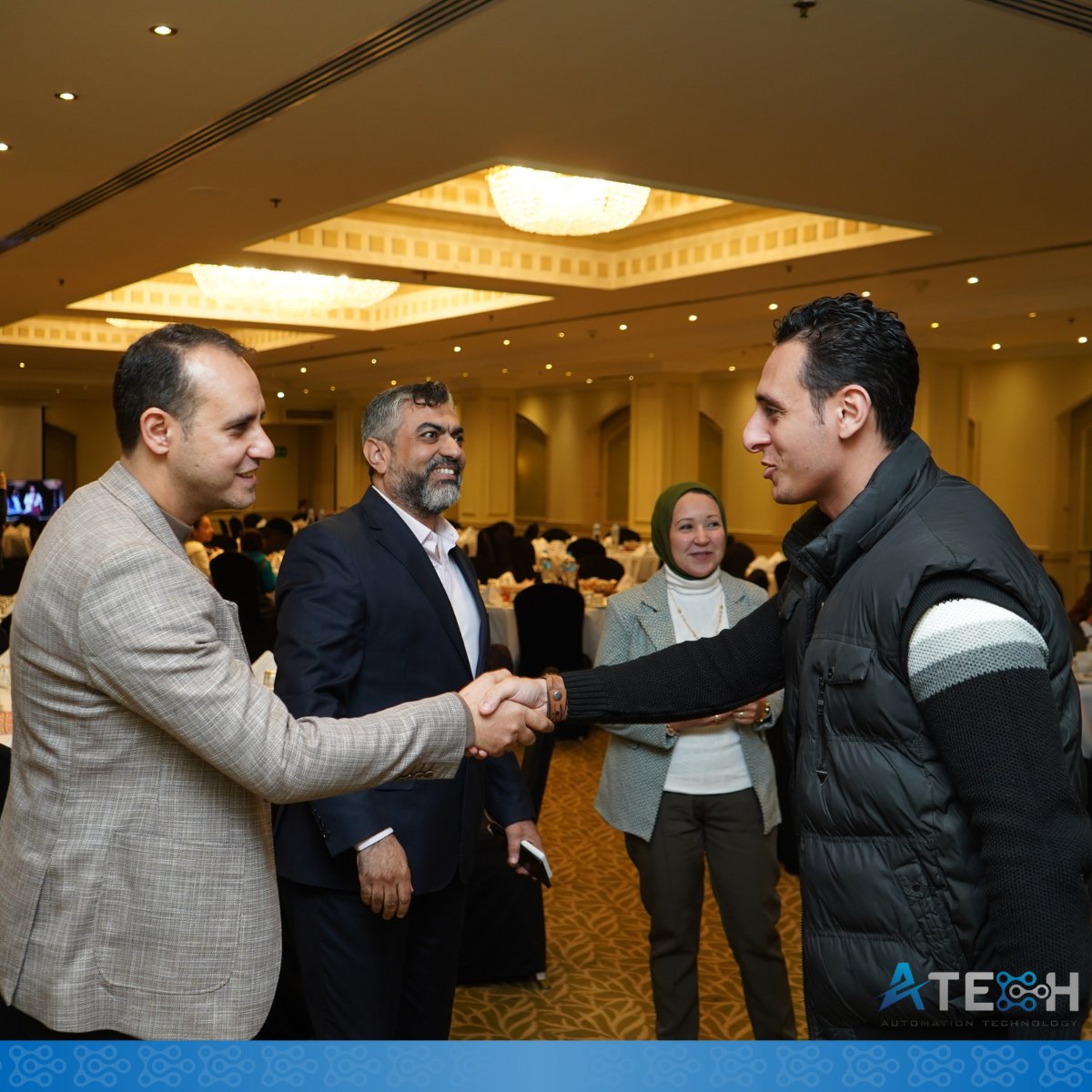 atech_saudi's tweet photo. تشرفنا في أتيك السعودية باستضافة شركائنا وعملائنا وضيوفنا الكرام في حفل الإفطار الرمضاني السنوي، الذي جمع نخبة من الشركاء والعملاء والموردين والمهندسين والاستشاريين في أجواء مليئة بالتواصل والتقدير المتبادل.

#ATECH_Saudi_Arabia 
#Ramadan_gathering #SaudiArabia #Riyadh 
#BMS https://t.co/Kilm73tFgK