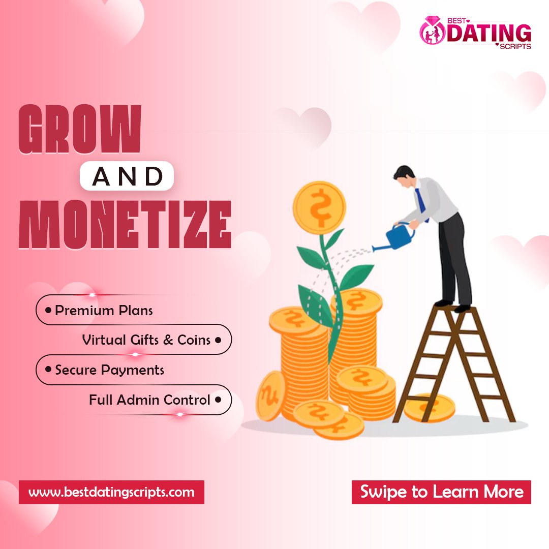 datingscripts's tweet photo. Ready to launch your own dating platform? 💖

With #BestDatingScripts, you can start a fully customizable dating website &amp; mobile app quickly and scale your online matchmaking business with powerful features.

Get started today &amp; build your own dating website/app! https://t.co/93hNYbGfqw