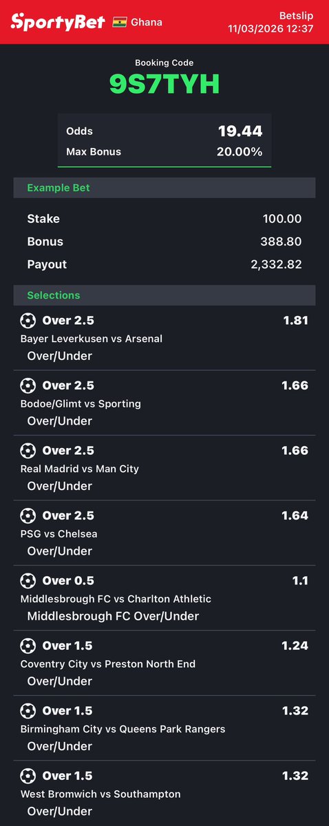 letsstakebet's tweet photo. Free Bet - 9S7TYH https://t.co/8ItVgtXm79