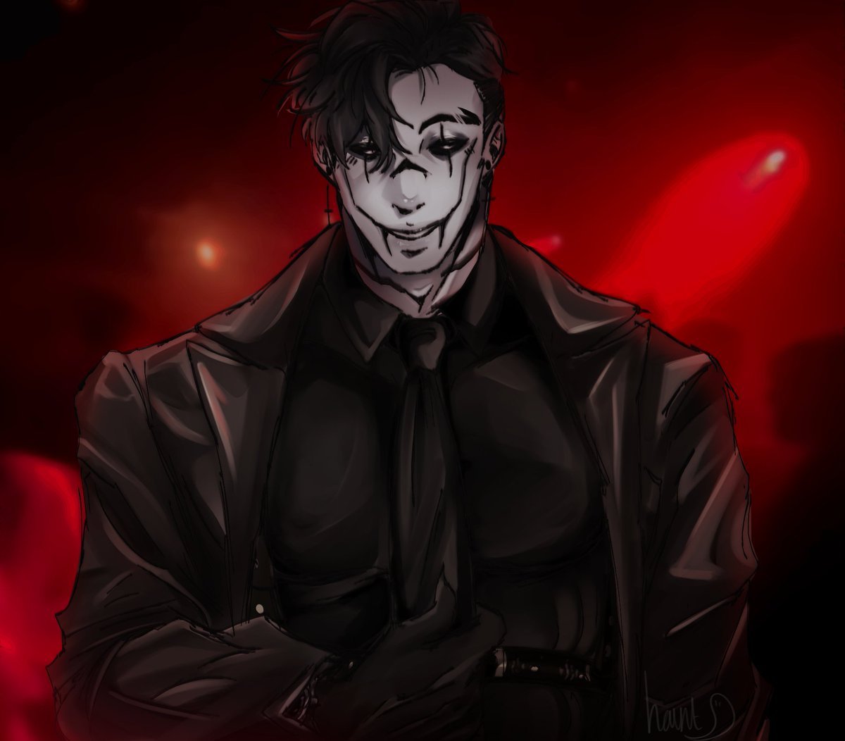 a man simply eyeing up the local huzz