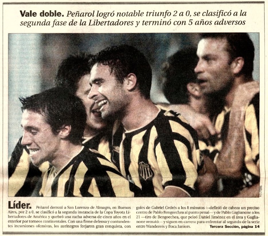 Historia de Peñarol tweet media